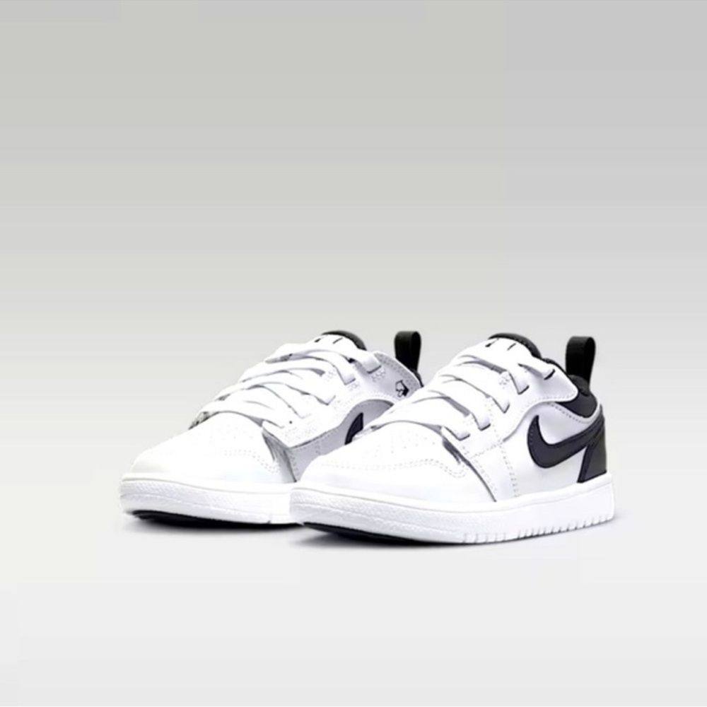 Nike Jordan Kids White and Black Sneakers